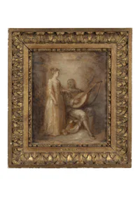 Tableau François Boucher - Amour Aux Raisins - Impression Sur Toile - Fbc9